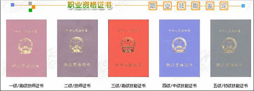 職業資格證書