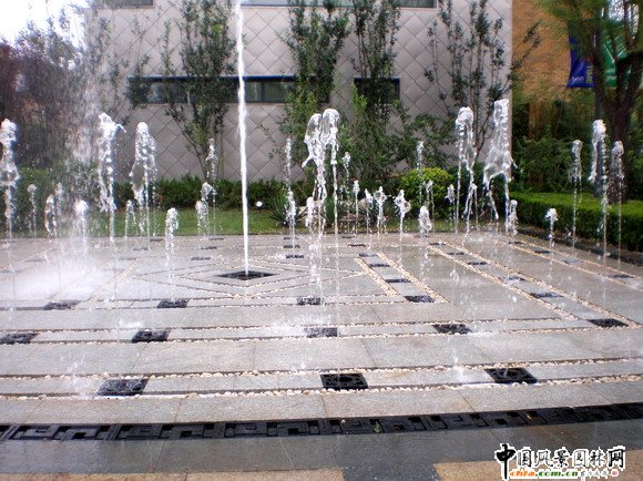 龍灣別墅商業(yè)街景觀工程音樂(lè)噴泉