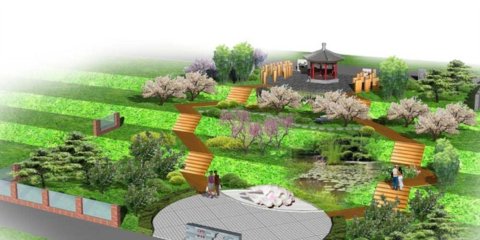 濱州園?第七屆園博會展園設計方案