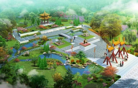 天津園?第七屆園博會展園設計方案