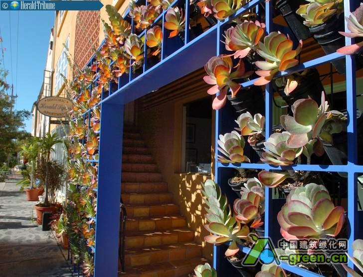 景觀建筑師丹恩.斯賓塞的辦公室外墻