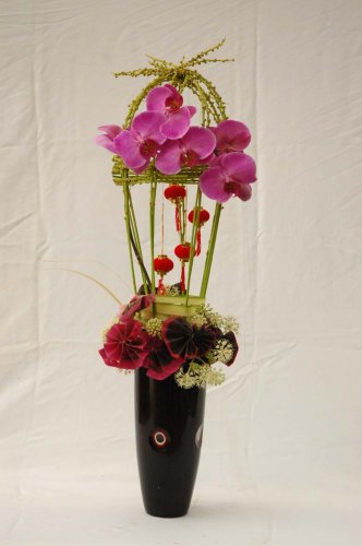 插花 作品 丁穩林