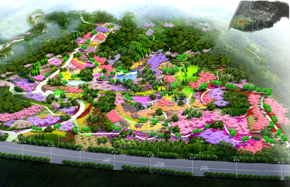 煙臺植物園效果圖