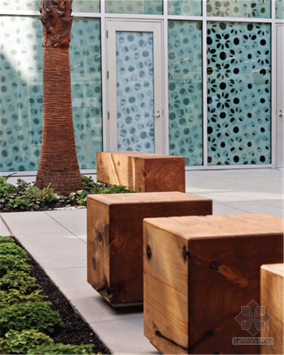 美國加利福尼亞理查森公寓景觀花園