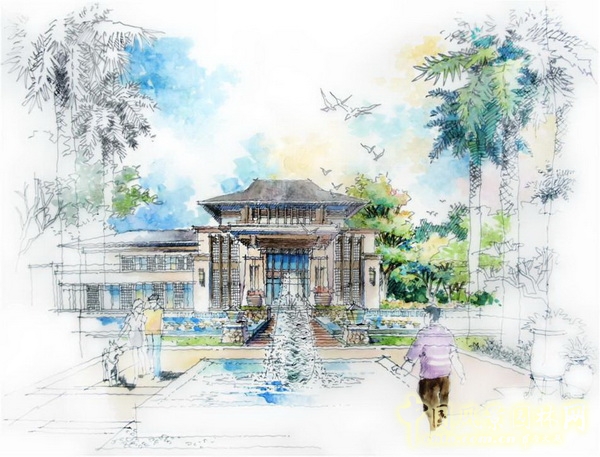 山水比德 景觀設計 世茂 君望墅 中國風景園林網