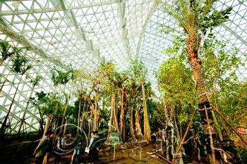 場(chǎng)館正在進(jìn)行精裝修。本報(bào)記者　張曉鵬　攝