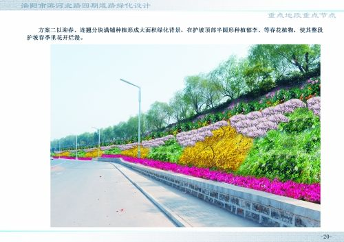 濱河北路綠化效果圖