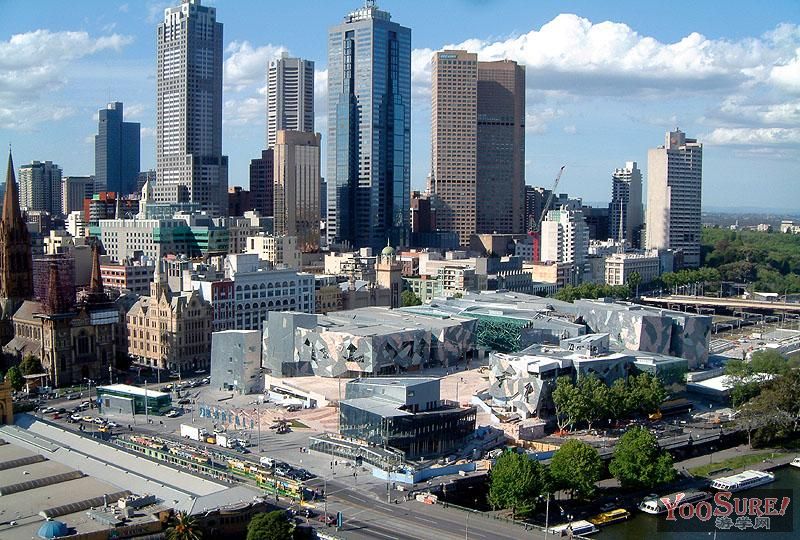 墨爾本聯邦廣場 聯邦廣場 城市廣場 廣場設計