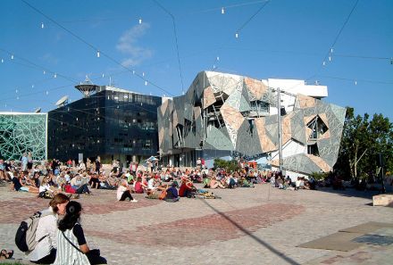 墨爾本聯邦廣場 聯邦廣場 城市廣場 廣場設計