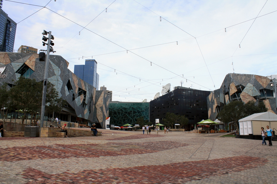 墨爾本聯(lián)邦廣場 聯(lián)邦廣場 城市廣場 廣場設(shè)計