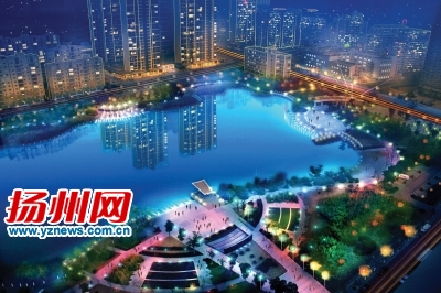 道路綠化提升蝶湖公園亮化　維揚路將成景觀大道