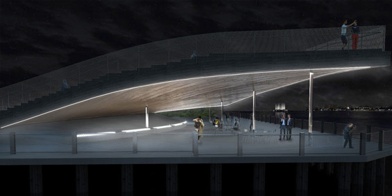 布魯克林大橋公園6號碼頭觀景臺