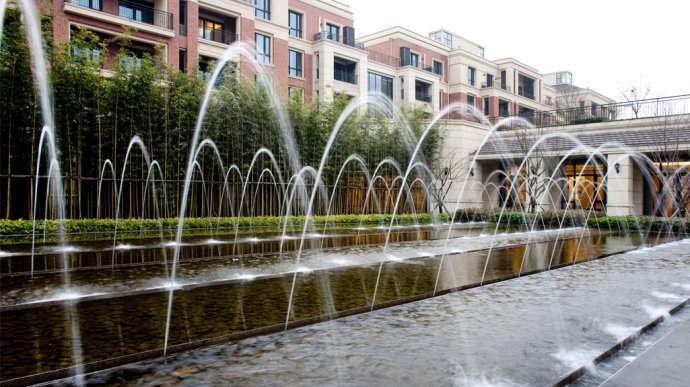 一靜一動景觀效果