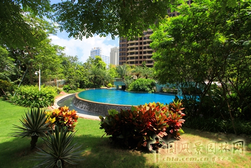 山水比德 御景山花園 園林工程