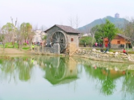 溯信江文化源的萬柳洲公園