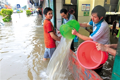 深圳暴雨 城市規劃 景觀園林
