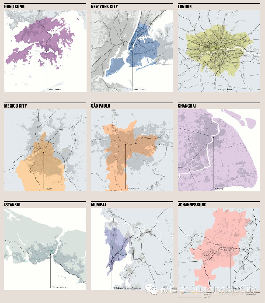 城市化 公共交通 世界城市 城市人口