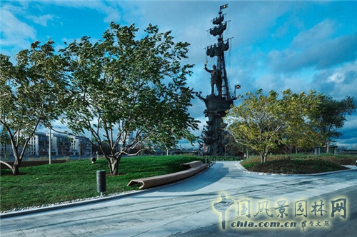 俄羅斯莫斯科Krymskaya濱水公園