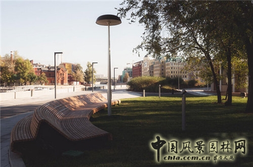 俄羅斯莫斯科Krymskaya濱水公園