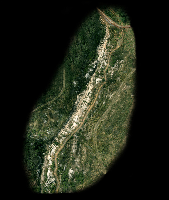 崤函古道遺址全景