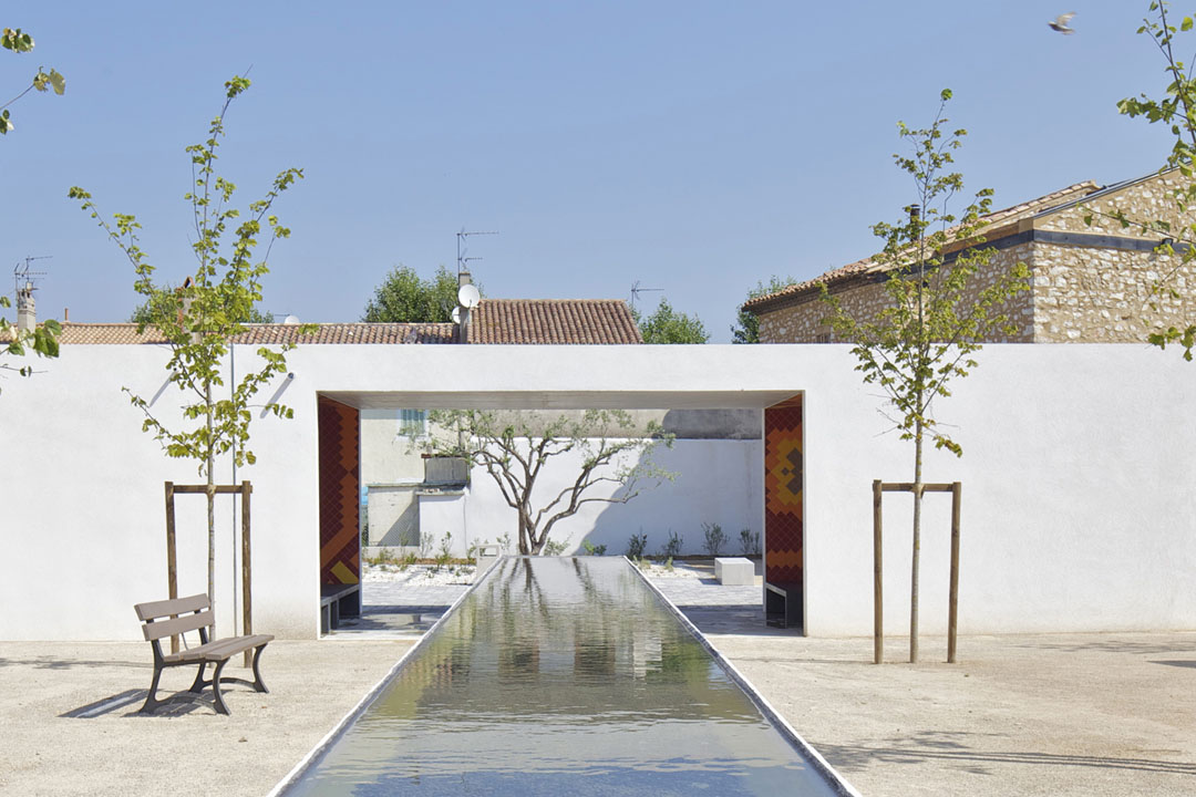 法國(guó),馬賽Gignac la Nerthe市中心廣場(chǎng)景觀項(xiàng)目