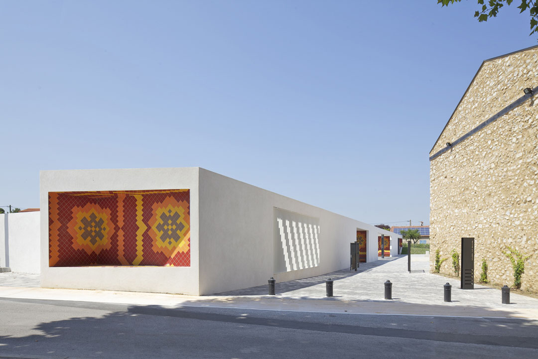 法國,馬賽Gignac la Nerthe市中心廣場景觀項目