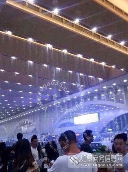 石家莊暴雨 石家莊火車站 水簾洞