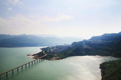 生態屏山，打造“金沙海濕地公園”（曾忠 攝）