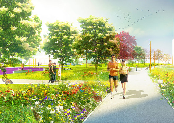 俄羅斯人居獎最佳公共空間設計:亞尼拉村落