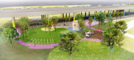 美國(guó)路易斯維爾河濱公園第四期