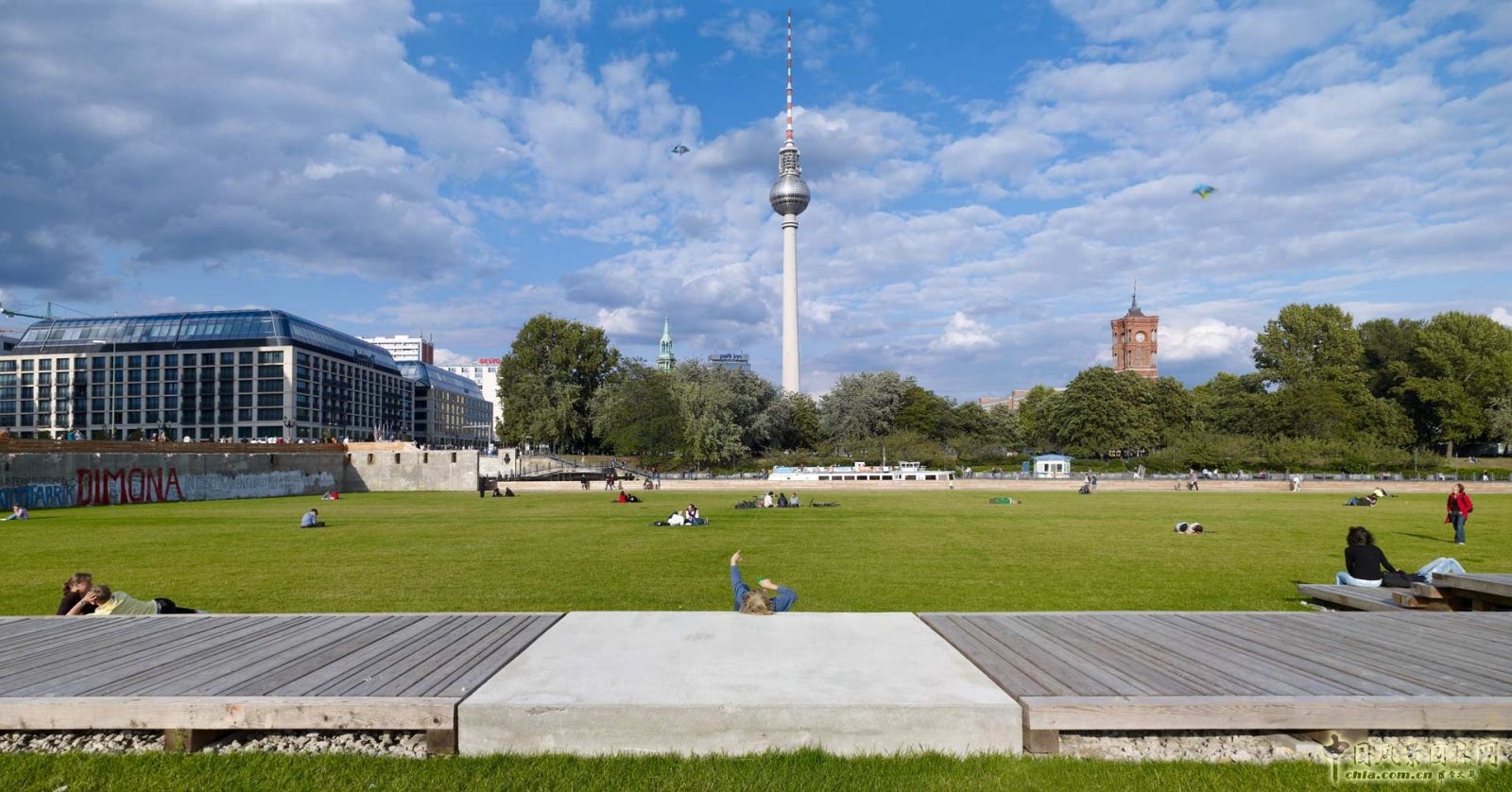 德國柏林人民宮外圍空間景觀改造設計
