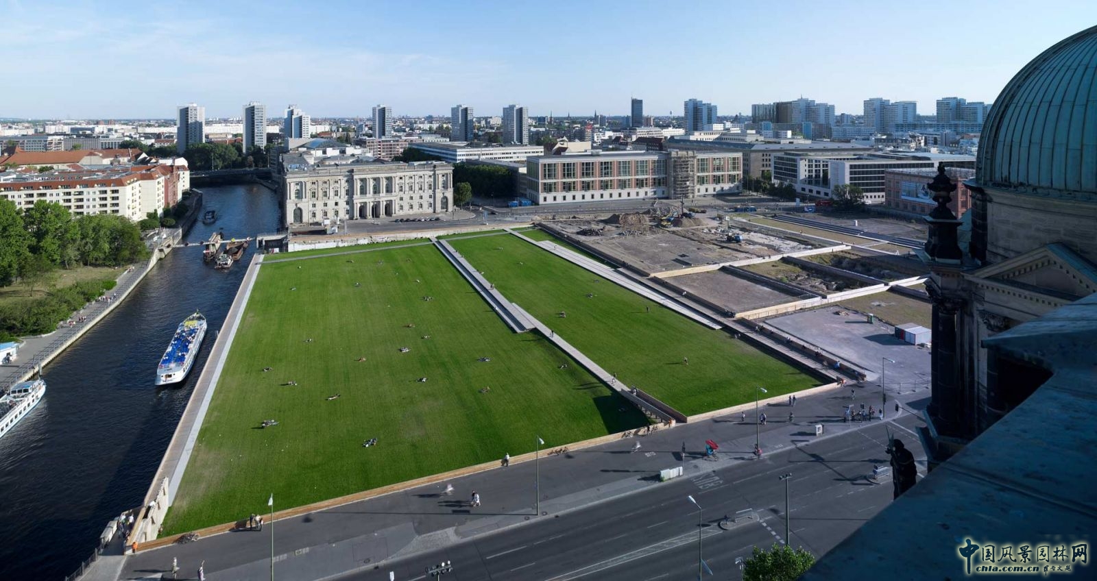 德國柏林人民宮外圍空間景觀改造設計