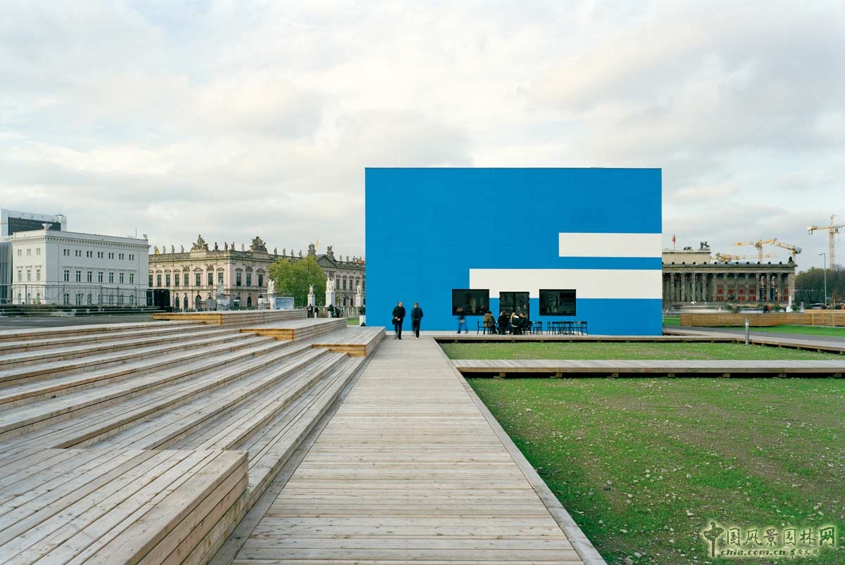 德國柏林人民宮外圍空間景觀改造設計