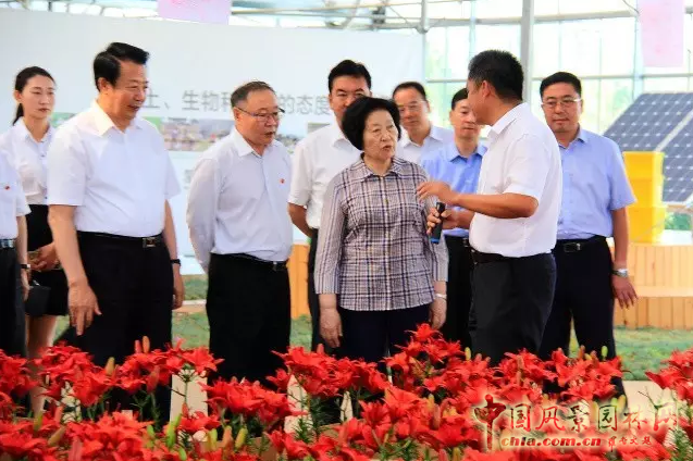 中共中央政治局委員、中央統(tǒng)戰(zhàn)部部長孫春蘭蒙草調(diào)研