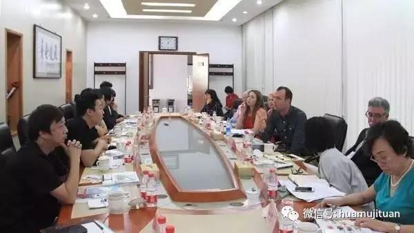 美國鮮切花協會與中國花卉協會性洽談合作