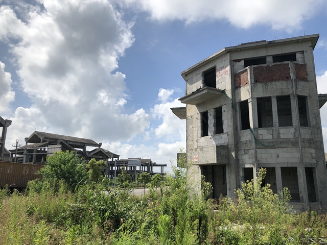 實地探訪擱淺的余姚特色小鎮:資金斷裂、廠房爛尾