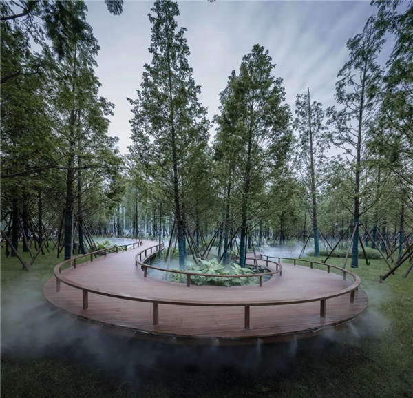 墨刻景觀|綠地長(zhǎng)沙麓湖郡體驗(yàn)區(qū)