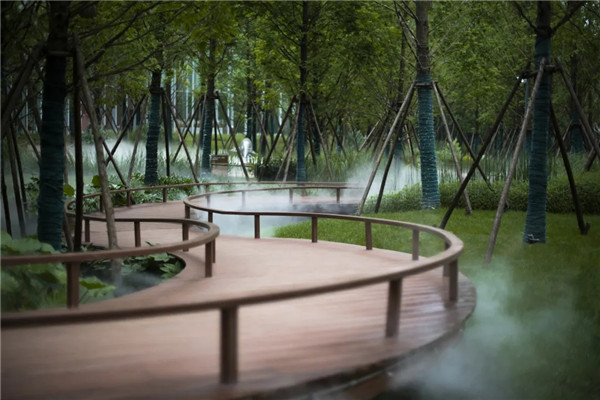 墨刻景觀|綠地長(zhǎng)沙麓湖郡體驗(yàn)區(qū)