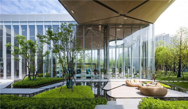 墨刻景觀|綠地長(zhǎng)沙麓湖郡體驗(yàn)區(qū)