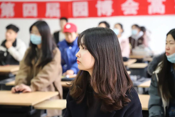 ?“園博會進校園”讓河北大學生領略園林文化魅力