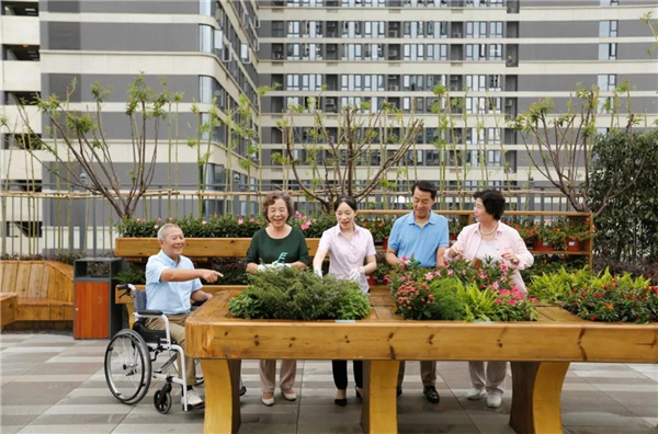 怡境設計丨重慶龍湖頤年公寓康復花園