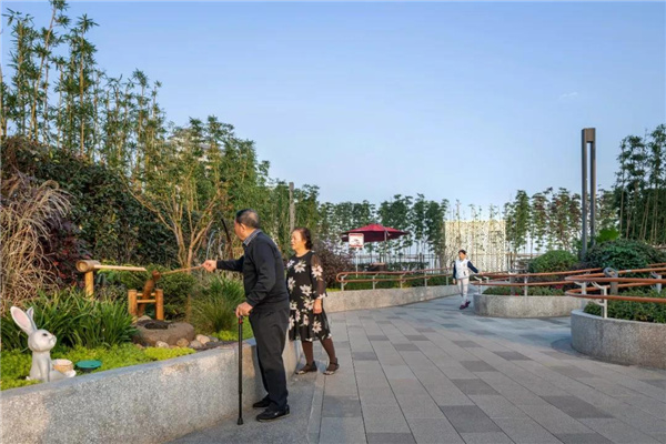 怡境設計丨重慶龍湖頤年公寓康復花園