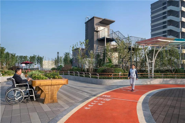 怡境設計丨重慶龍湖頤年公寓康復花園