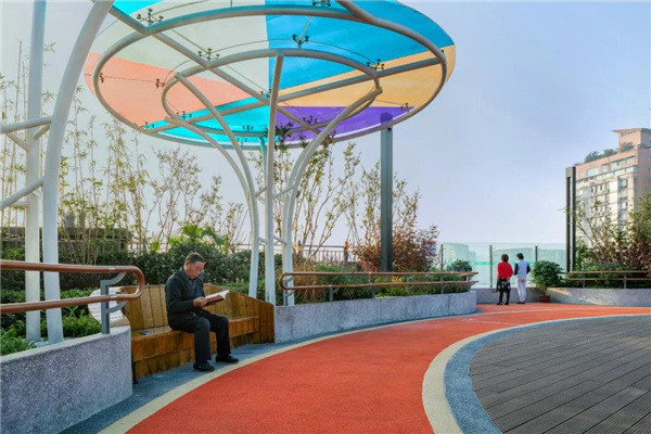 怡境設計丨重慶龍湖頤年公寓康復花園