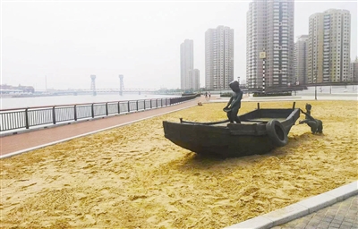 天津：海河外灘公園完成“換裝”