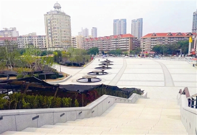 天津：海河外灘公園完成“換裝”