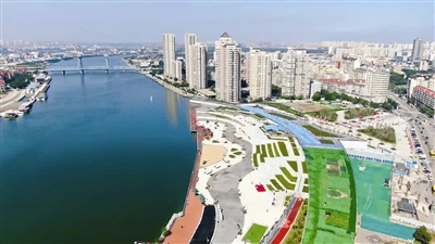 天津：海河外灘公園正式開園