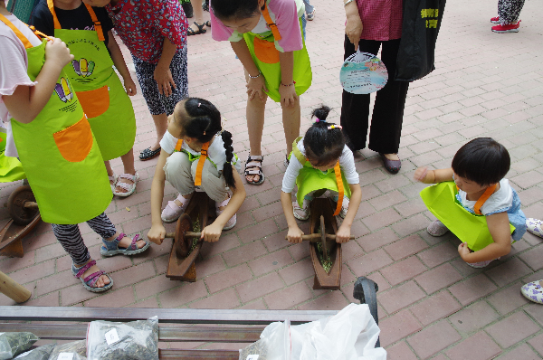 共享“海綿”福利 共建雨水花園