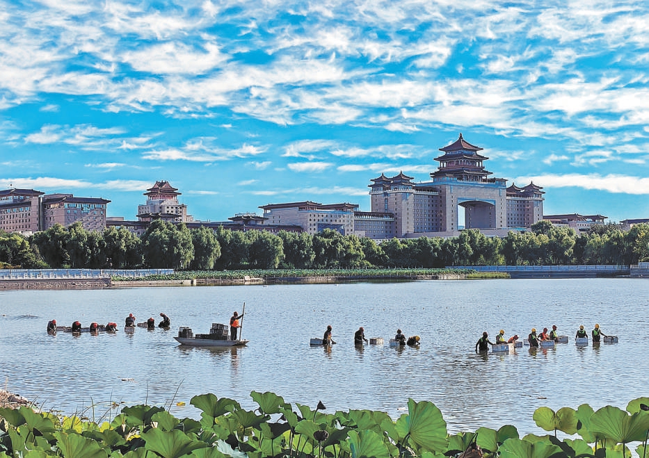 北京構建“一核、一主、一副、五廊”水網格局