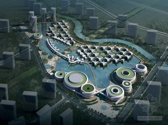 中新天津生態(tài)城開發(fā)區(qū)地塊8，17規(guī)劃方案